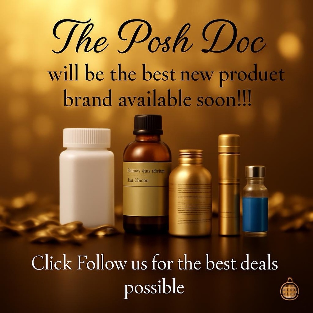 The Posh Doc promotion - *click follow us*